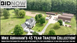 September 17th Online Auction Mark Abraham s 45 Year collection Check out www BidNow us to bid