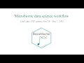 1 Microbiome data science workflow
