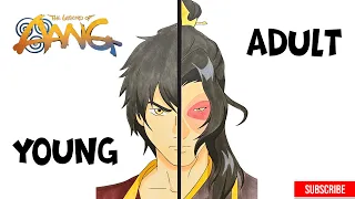 Zuko Adult VS Young Drawing Avatar the last Airbender 2026