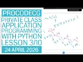 ProCodeCG Private Coding Class - Application Programming