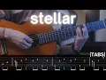 Stellar (.diedlonely, énouement) - Fingerstyle Guitar Cover (TAB)