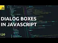 Dialog Boxes in Javascript Javascript Complete Course