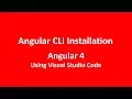How to install Angular 4 by cmd