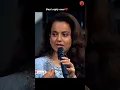 Lagu Kangana's savage reply to Karan Johar—Queen never backs down! 👑🔥#shorts #shortvideo #trending #fyp