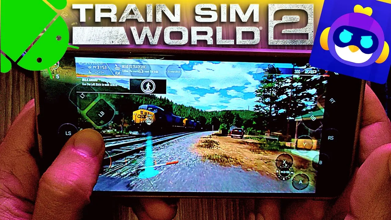 The Train Sim World 2 - Android Gameplay - Chikii Cloud Gaming - The Train Sim World 2 Mobile 2022