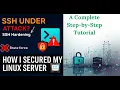 How I Hardened a Linux Server Against SSH Brute Force Attacks