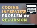 Coding Interview Problem Recursion Hindi Easy