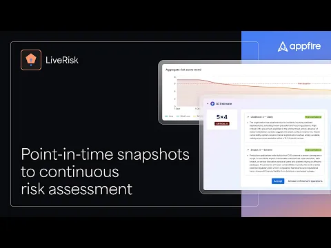 watch Appfire LiveRisk video