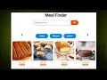 Food Recipe App Using API Vanilla JS Project