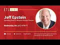 ETL Speaker Series Jeff Epstein Bessemer Venture Partners