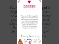 TODAY HOROSCOPE CANCER TODAY HOROSCOPE CANCER 03 JUNE 2023