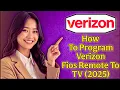 How To Program Verizon Fios Remote to TV 2026 GUIDE