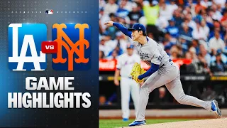 Dodgers vs Mets Game Highlights 26 MLB Highlights