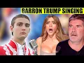 Download Lagu Amazing! Barron Trump Sings \