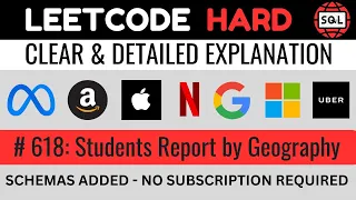 Leetcode HARD 618 - RECURSIVE CTE SQL Explained