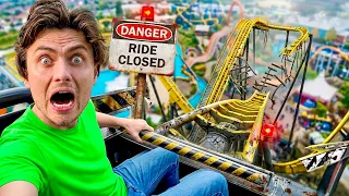 I Rode An Abandoned Roller Coaster (Broken)