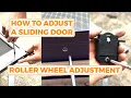 How to Adjust a Sliding Screen Door - Roller Wheel Adjustment