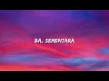 Sal Priadi - Mesra-mesraannya Kecil-kecilan Dulu (Lirik Lagu)