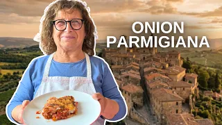 Giuseppina's Twist on Parmigiana with Cannara Onions | Pasta Grannies