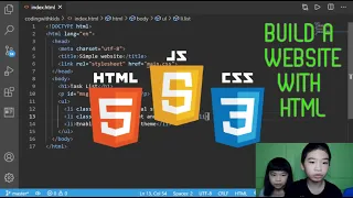 How to Build a Website with HTML using HTML CSS and JavaScript