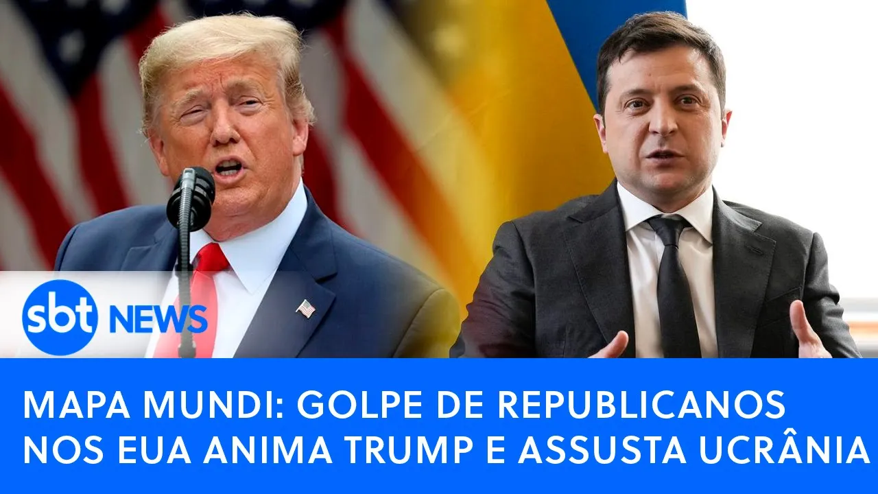 ???? Mapa Mundi: Golpe de republicanos nos EUA anima Trump e assusta Ucrânia