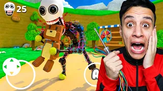 صنعت روبوت مرعب من الأسلاك وخرج عن السيطرة في لعبة Super Bear Adventure!! 😱🔥