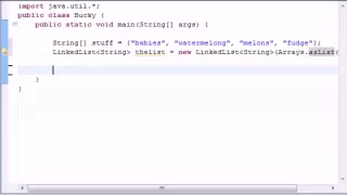 08 Intermediate Java Tutorial 8 Converting Lists to Arrays