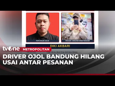 Driver Ojol Hilang Usai Antar Pesanan Makanan, Keluarga Minta Bantuan Pencarian