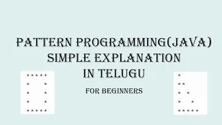 JAVA PROGRAMMING - Hollow Square Right angled Triangle Patterns in Java