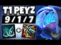 Lagu T1 Peyz Ashe ADC vs Yunara - Patch 26.4 Korea Challenger 2127 LP