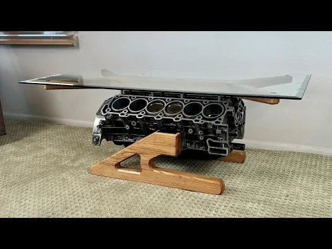 Download MP3 A V12 Coffee Table with Moving Pistons!