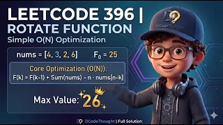 Rotate Function LeetCode 396 Basic To Optimal DCodeThought