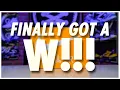 FINALLY GOT A W