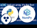 Add single element to array in numpy