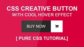CSS CREATIVE BUTTON WITH COOL HOVER EFFECT - Css3 Hover Effect