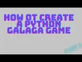 How to create a python game Part 3