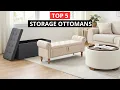 Top 5 Storage Ottomans on Amazon