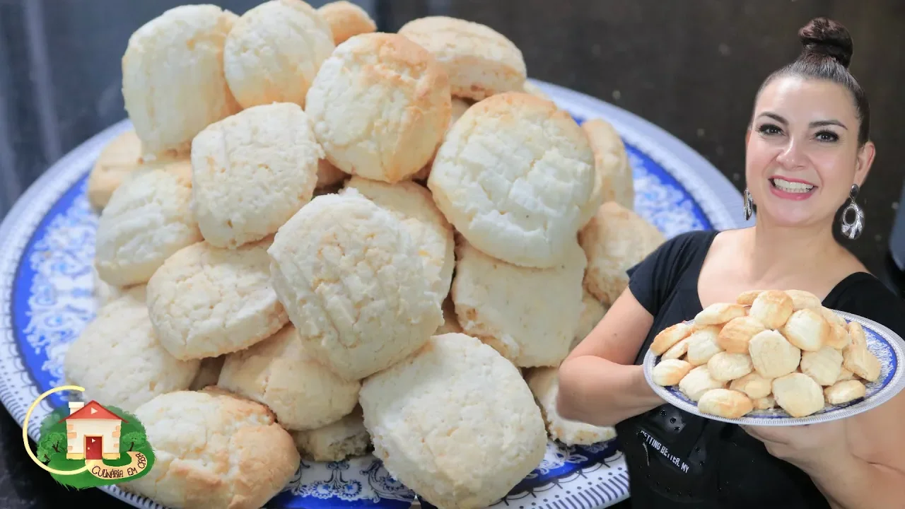 AVOADOR -BISCOITO DE POLVILHO ASSADO-RENDE MUITO- FACÍLIMO - SUPER CROCANTE -RÁPIDO- Isamara Amâncio