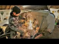 55 Belair Firewall Repair