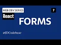 Forms in React - Controlled Inputs Validation Web Development Series JDCodebase