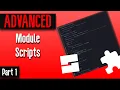 Part 1 Module Scripts - Advanced Scripting