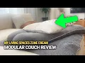 My Living Spaces Zone Cream Modular Couch Review 2 Years Later