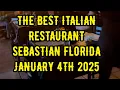 THE ITALIAN COUSIN RESTAURANT SEBASTIAN FLORIDA JANUARY 2025