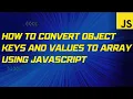 How to convert object into key value pair JavaScript Hindi