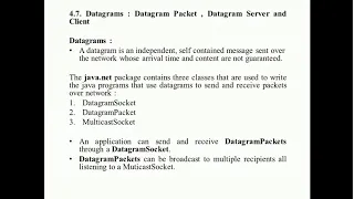 AJP Unit 4-7