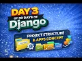 Django Project Structure Apps Concept 30 Days of Django
