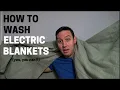 How to Wash an Electric Blanket Safely Clean With Confidence