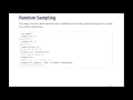 RProg - Simulation Random Sampling