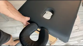 How to set up the Portable Massage table from Amazon
