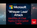Microsoft Exposes Whisper Leak